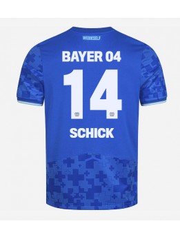 Billige Bayer Leverkusen Patrik Schick #14 Tredjedrakt 2025-26 Kortermet